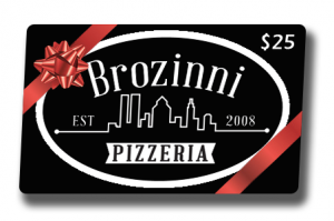 $25 Brozinni's Gift Card Nashville, Indiana